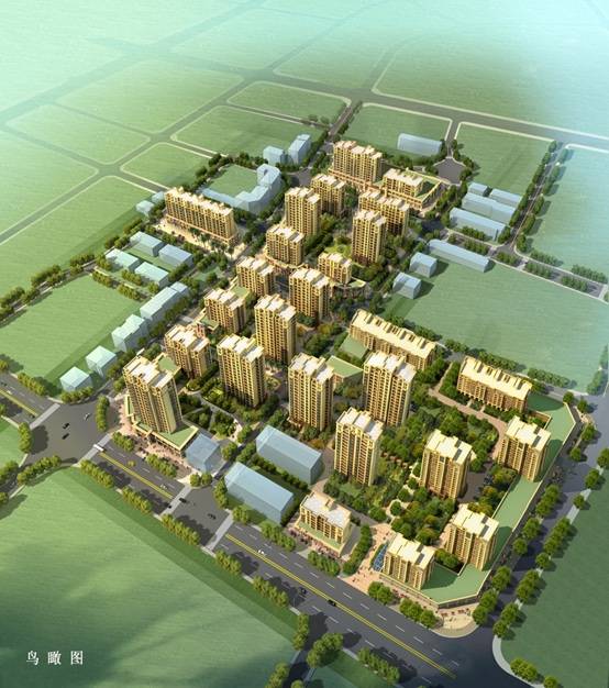 臨海市花街村舊村改造工程E地塊村民安置房順利結頂