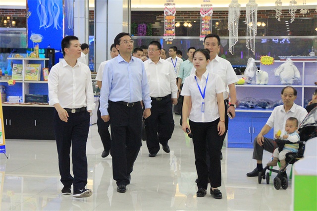 臨海市考察團蒞臨安徽浙東集團考察指導工作