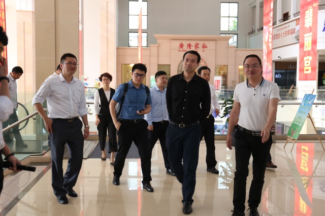 新華社浙江分社黨組成員、常務副總編輯沈錫權蒞臨臨海市農合聯產業合作園調研