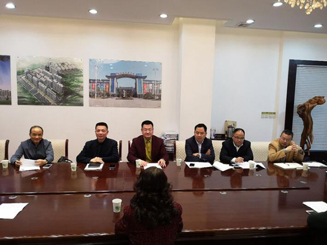 規范管理  聯系政府  服務企業 -----安徽六安市工商聯對浙江商會會長王世斌進行考核